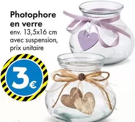 Photophore En Verre offre à 3€ sur TEDi