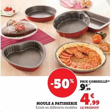 Moule A Patisserie offre à 4,99€ sur Super U