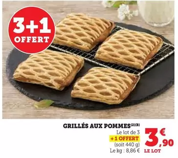 Grillés Aux Pommes offre à 3,9€ sur U Express
