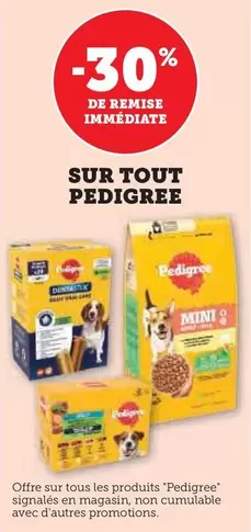 Pedigree  offre sur Super U