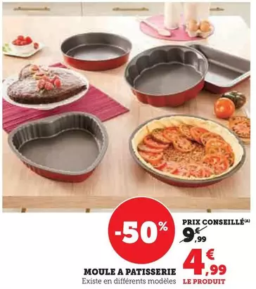 Moule A Patisserie offre à 4,99€ sur Super U