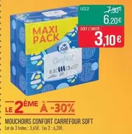 Carrefour - Mouchoirs Confort Soft offre à 6,2€ sur Supermarché Match