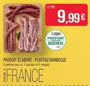 Produit Élaboré: Plateau Barbecue offre à 9,99€ sur Supermarché Match