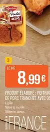 Produit Élaboré: Poitrin De Porc Tranchée Avec Os offre à 8,99€ sur Supermarché Match