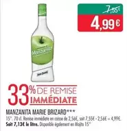 Manzanita -  Marie Brizard offre à 4,99€ sur Supermarché Match