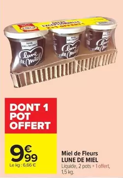 Lune de miel - Miel De Fleurs offre à 9,99€ sur Carrefour Market