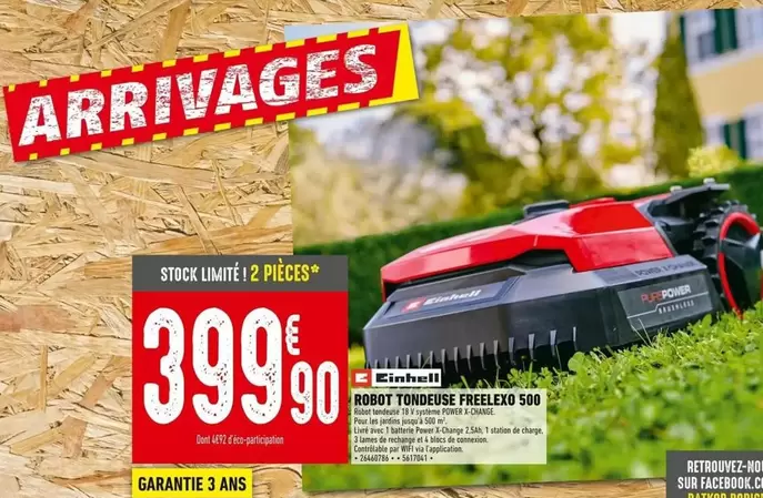 Robot Tndwhens Freelevo 50D offre à 399,9€ sur Batkor