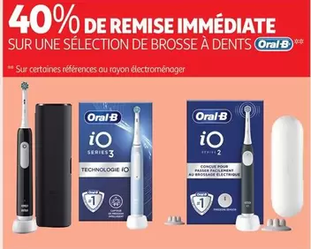 Oral-B - Brosse À Dents offre sur Auchan Hypermarché
