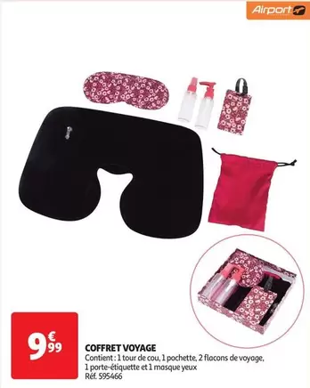 Airport - Coffret Voyage offre à 9,99€ sur Auchan Hypermarché