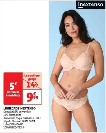 Inextenso - Ligne Jade offre à 9,99€ sur Auchan Hypermarché