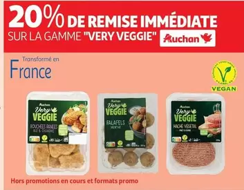 Auchan - "Very Veggie" offre sur Auchan Hypermarché