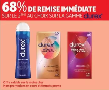 Durex  offre sur Auchan Hypermarché