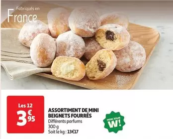Assortiment De Mini Beignets Fourrés offre à 3,95€ sur Auchan Hypermarché