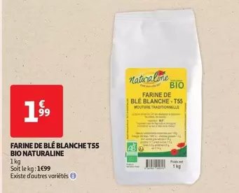 Farine De Blé Blanche T55 Bio offre à 1,99€ sur Auchan Hypermarché