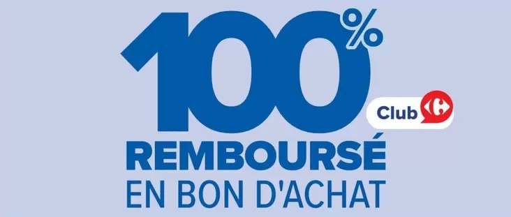 Remboursé En Bon D'Achat offre sur Cora