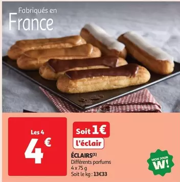 Éclairs offre à 1€ sur Auchan Supermarché