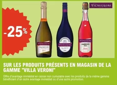 Vilaveroni - Sur Les Produits Présents En Magasin De La Gamme "villa Veroni" offre sur E.Leclerc