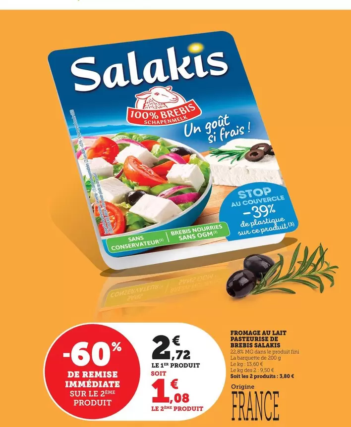 Fromage Au Lait offre à 2,72€ sur Maximarché