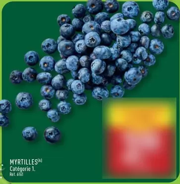 Myrtilles offre à 1€ sur Aldi