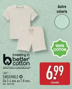 Ensemble offre à 6,99€ sur Aldi