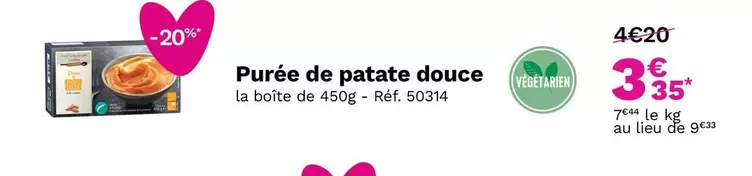 Pate Patate Douce offre à 3,35€ sur Picard