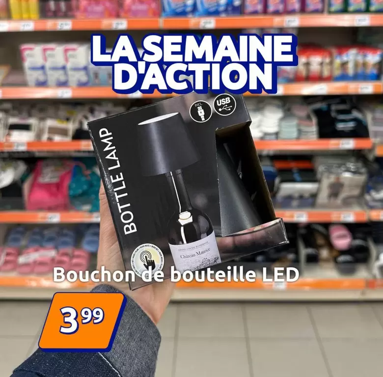 Château - Bouchon De Bouteille Led offre à 3,99€ sur Action