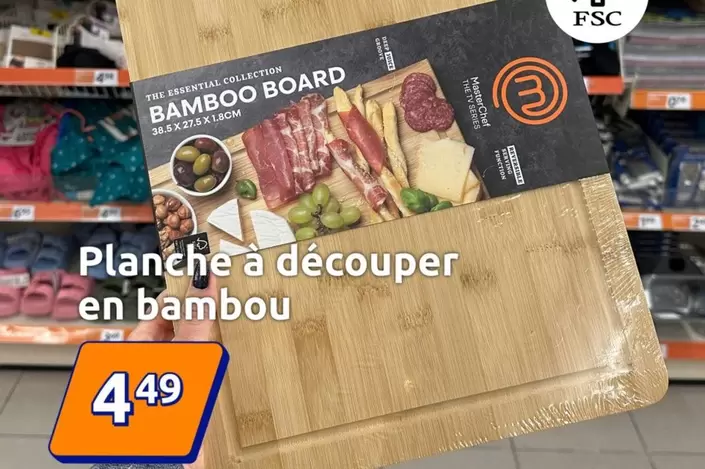 Planche A Decouper En Bambou offre à 4,49€ sur Action