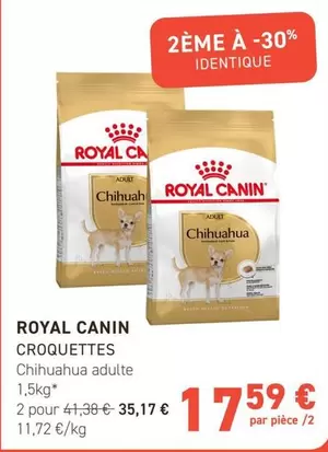 Royal Canin - Croquettes offre à 17,59€ sur Tom&Co