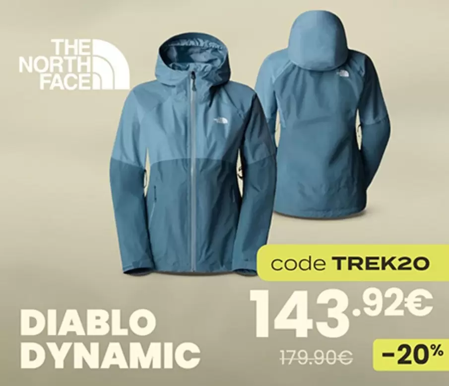 The North Face - Diablo Dynamic offre à 143,92€ sur Ekosport