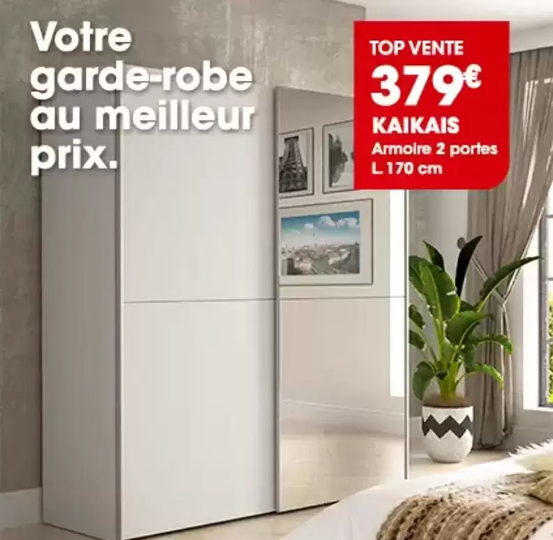 Kaikais offre à 379€ sur Basika