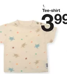 Tee-shirt offre à 3,99€ sur Zeeman