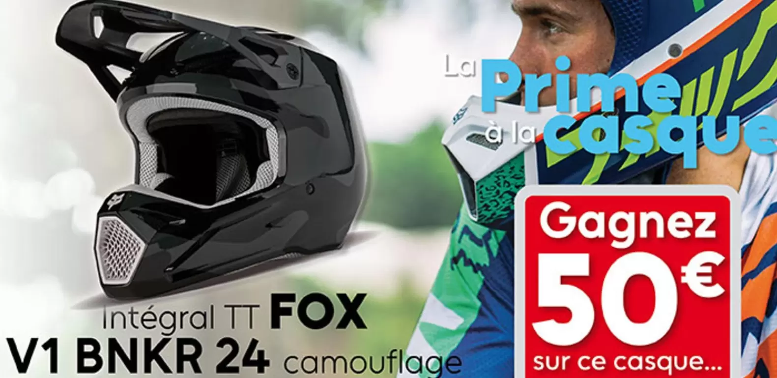 Integral TT FOX V1 BNKR 24 Camouflage offre à 50€ sur Cardy