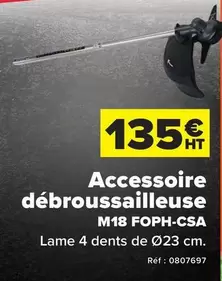 Milwaukee - Accessoire Debroussailleuse M18 FOPH-CSA offre à 135€ sur Champion Direct