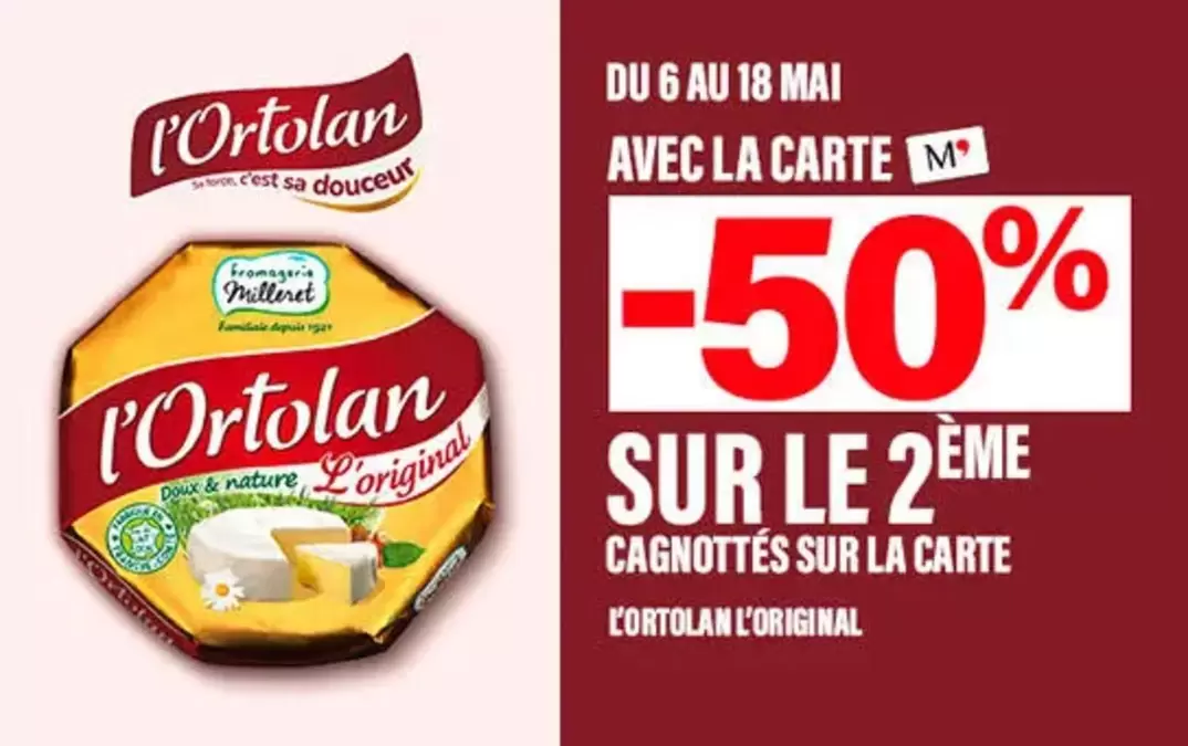 L'Ortolan - L'Original offre sur Monop'