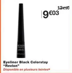 Revlon - Eyeliner Black Colorstay offre à 9,03€ sur Monoprix