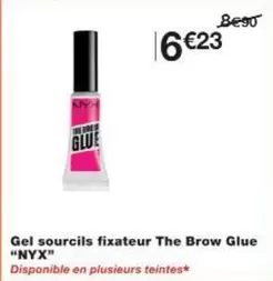 Nyx - Gel Sourcils Fixateur The Brow Glue offre à 6,23€ sur Monoprix