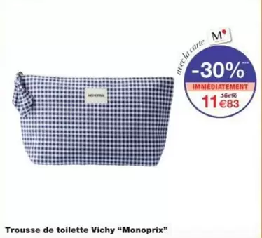 Vichy - Trousse De Toilette offre à 11,83€ sur Monoprix