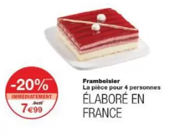 Framboisier offre à 7,99€ sur Monoprix