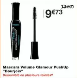 Bourjois - Mascara Volume Glamour PushUp offre à 9,73€ sur Monop'