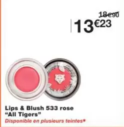 Lips & Blush 533 Rose offre à 13,23€ sur Monop'