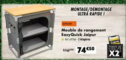 Soplair - Meuble De Rangement Easyquick Jaipur offre à 74,5€ sur Narbonne accessoires