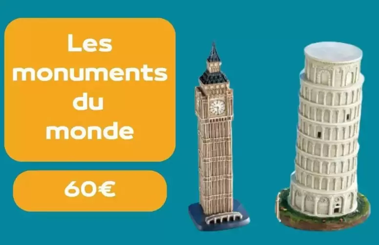 Les Monuments Du Monde offre à 60€ sur L'Homme Moderne