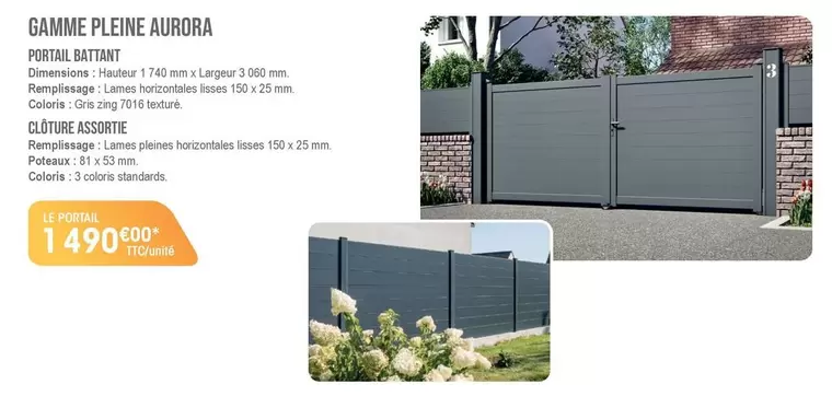 Gamme Pleine Aurora offre à 1490€ sur BigMat