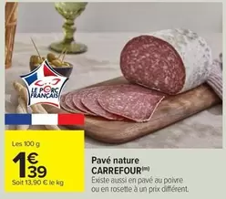 Carrefour - Pavé Nature offre à 1,39€ sur Carrefour City