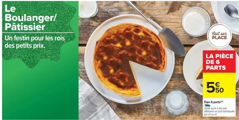 Le Boulanger/ Pâtissier offre à 5,5€ sur Carrefour City