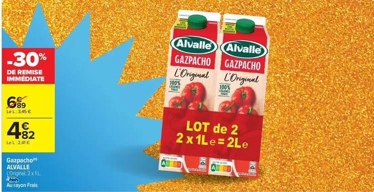 Alvalle - Grappacho offre à 4,82€ sur Carrefour Market
