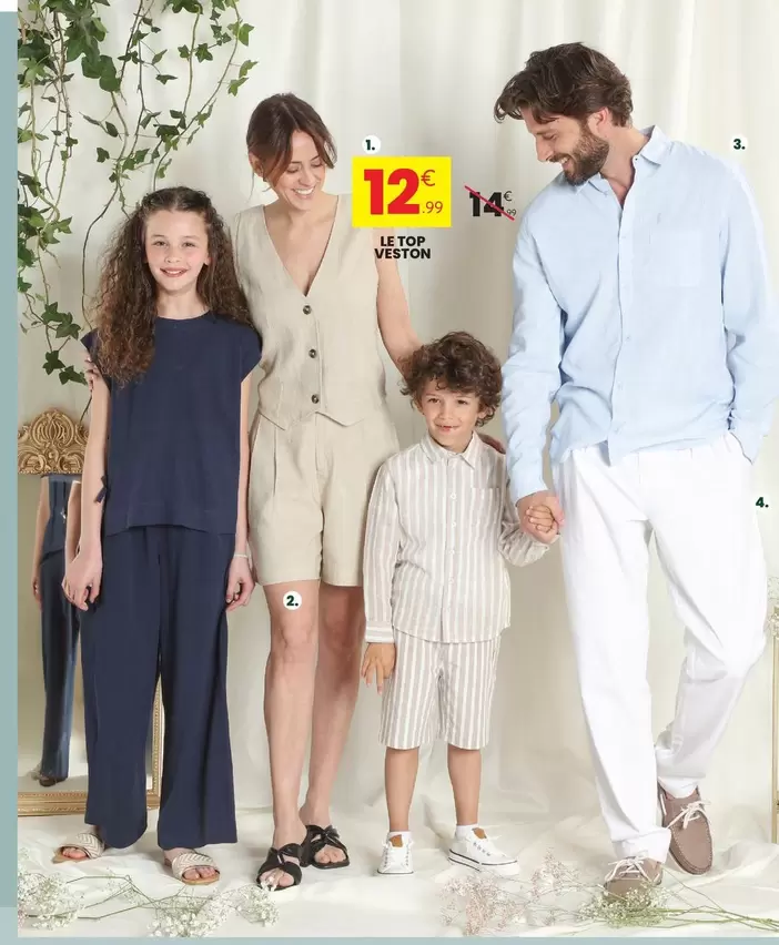 Le Top Vetion offre à 12,99€ sur Stokomani