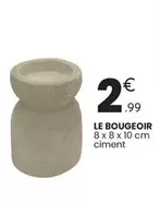 Le Bougeoir offre à 2,99€ sur Stokomani