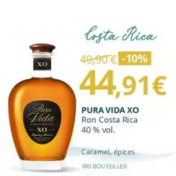 Pura Vida Xo - Ron Costa Rica  offre à 44,91€ sur La Vignery