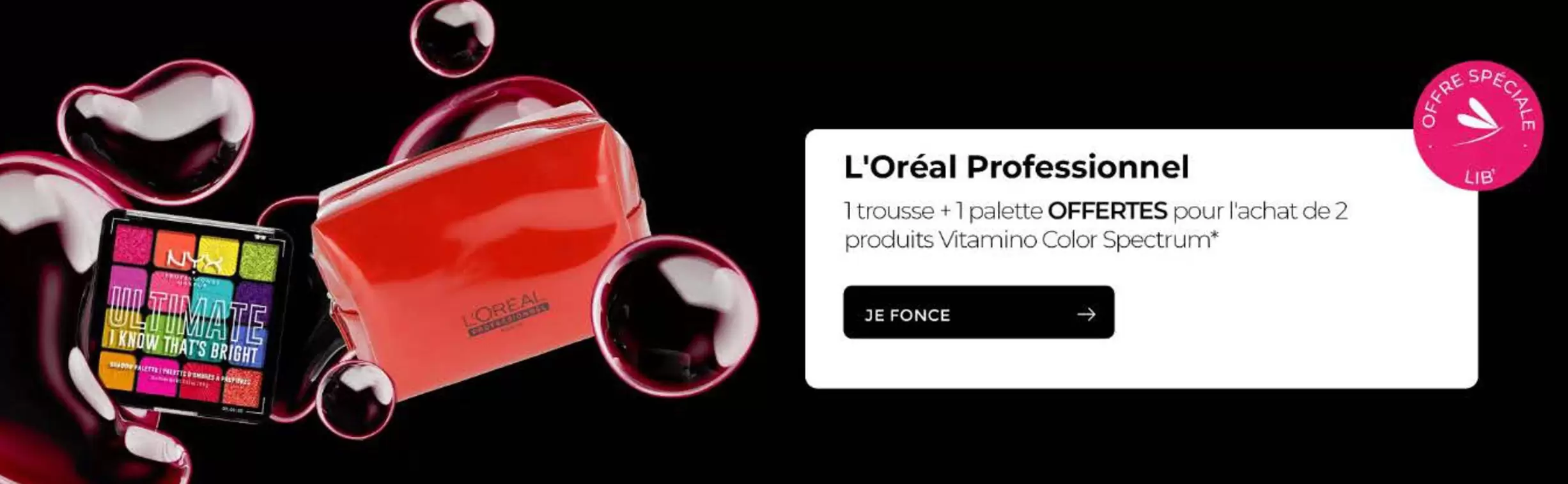 L'oréal Professionnel offre sur Bleu Libellule